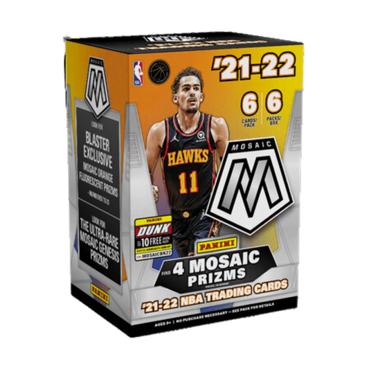 2021-22 Panini Mosaic Basketball 6-Pack Blaster Box