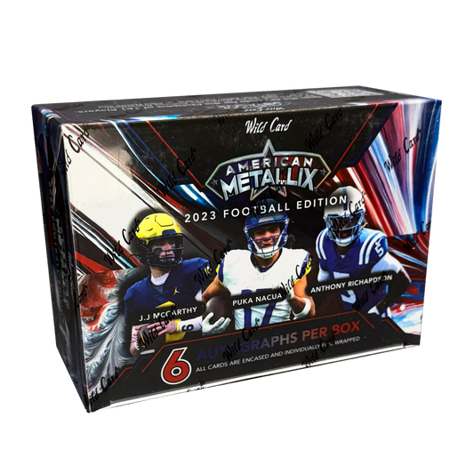 2023 Wild Card American Metallix NFL Hobby Box