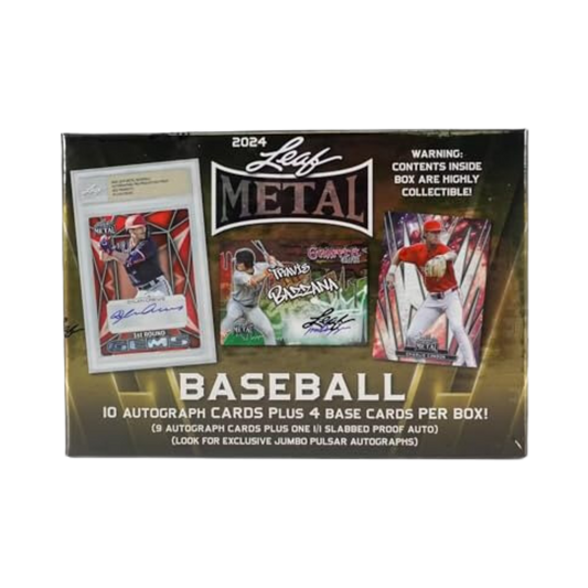 2024 Leaf Metal Baseball Jumbo Box